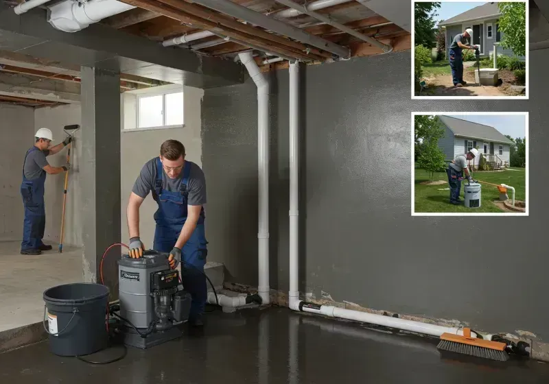 Basement Waterproofing and Flood Prevention process in Cleburne County, AR